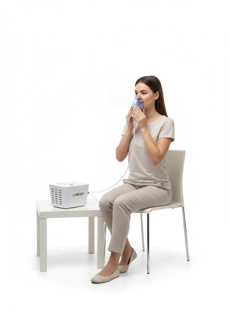PIDO Medical nebulizer for allergy and asthma treatment, with filters and mask for adults and children - Image 3